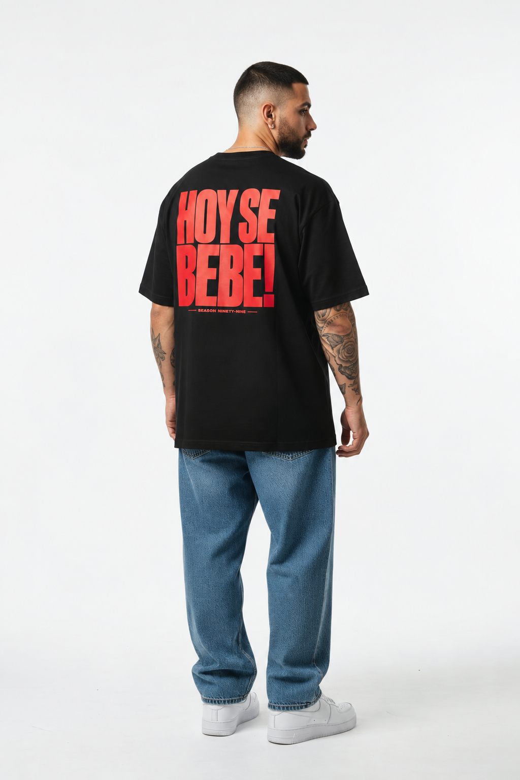 HOY SE BEBE! - Oversized Tshirt - Organic Heavy Shirt
