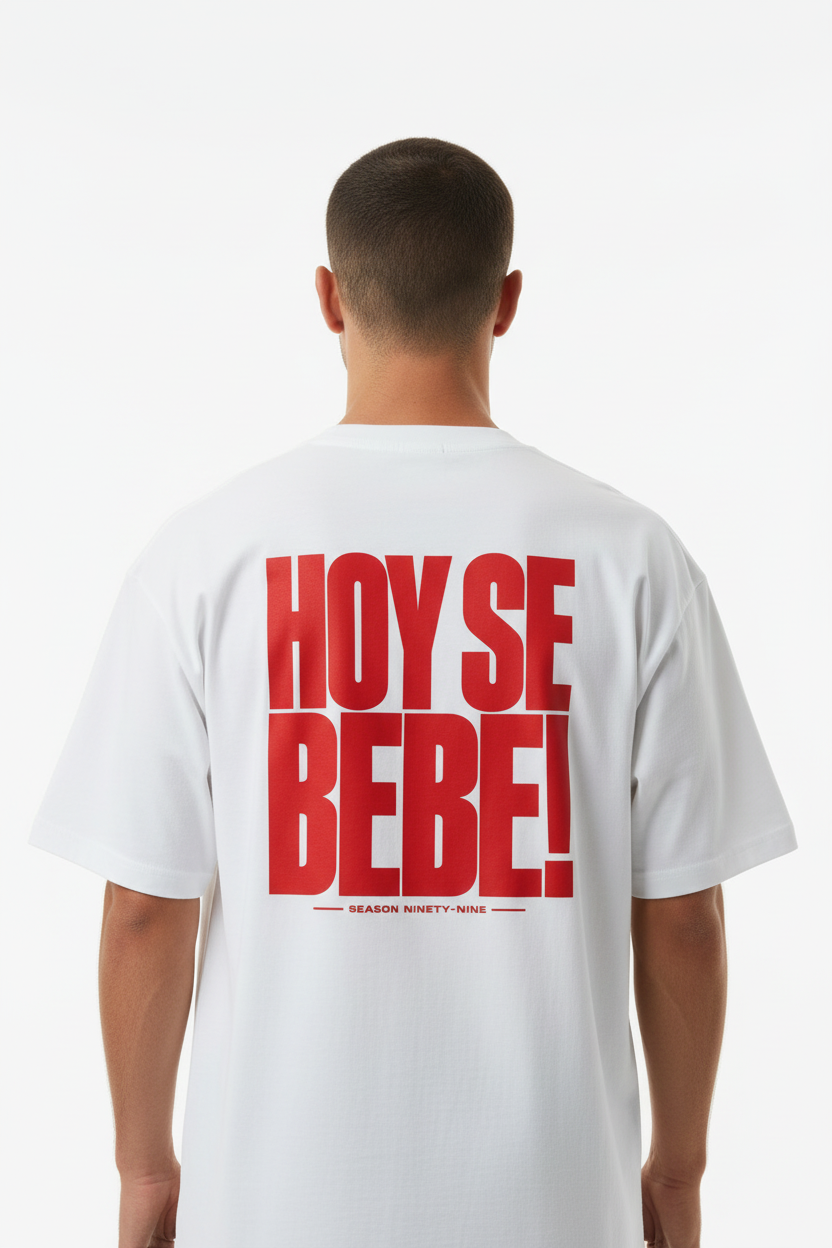 HOY SE BEBE! - Oversized Tshirt - Organic Heavy Shirt